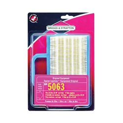 BRIGGS & STRATTON 5063K Air Filter with Pre-Cleaner, Paper Filter Media, For: 18 to 26 Gross hp Intek V-Twin Engine 