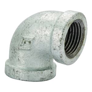 ProSource PPG90R-20X10 Reducing Pipe Elbow, 3/4 x 3/8 in, Threaded, 90 deg Angle