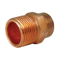 Elkhart Products 104 Series 30300 Pipe Adapter, 3/8 in, Sweat x MNPT, Copper 