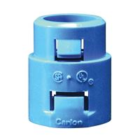 Carlon A253D-CAR Terminal Adapter, 1/2 in, 1.4 in L, PVC, Blue 