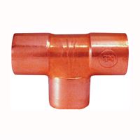 Elkhart Products 80010 Pipe Tee, 3/4 in, Sweat, Copper 