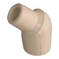 NIBCO T00095D Street Pipe Elbow, 3/4 in, 45 deg Angle, CPVC, 40 Schedule 