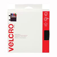VELCRO Brand 90083 Fastener, 3/4 in W, 15 ft L, Nylon, Beige, Rubber Adhesive 