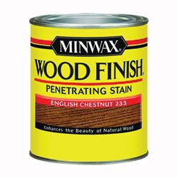 Minwax 223304444 Wood Stain, English Chestnut, Liquid, 0.5 pt, Can 