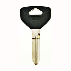HY-KO 12005Y157 Key Blank, Brass, Nickel, For: Chrysler, Dodge, Eagle, Jeep, Plymouth Vehicles 5 Pack 