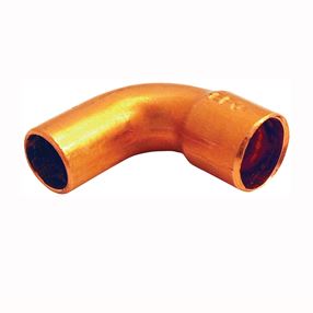 EPC 31408 Street Pipe Elbow, 3/4 in, Sweat x FTG, 90 deg Angle, Copper