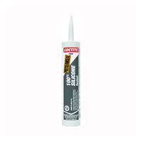 Loctite POLYSEAMSEAL 1508974 Silicone Sealant, Clear, -30 to 250 deg F, 10 oz Cartridge, Pack of 12 