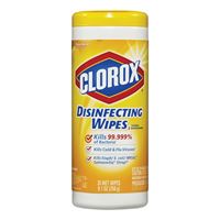 Clorox 01594 Disinfecting Wipes, Can, Citrus 