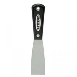 Hyde 02150 Putty Knife, 1-1/2 in W Blade, HCS Blade, Nylon Handle 