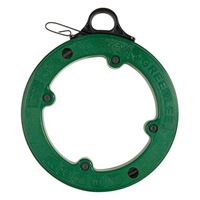 Greenlee MagnumPRO Series 438-5H Fish Tape, 1/8 in Tape, 50 ft L Tape, Steel Tape 