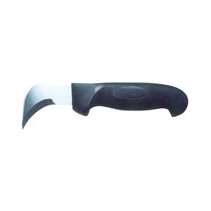 HYDE Black & Silver Series 20550 Flooring/Roofing Knife, Chrome Vanadium Steel Blade, Soft Grip Handle, 11-1/2 in OAL
