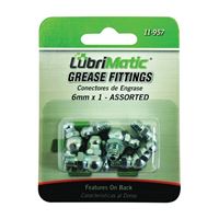 Lubrimatic 11-957 Grease Fitting Assortment, M6 x 1 
