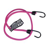 Keeper 06037 Bungee Cord, 36 in L, Rubber, Hook End 10 Pack 