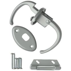 Wright Products V1000 Push-Pull Latch, 7/8 to 1-1/8 in Thick Door, For: Out-Swinging Wood/Metal Screen, Storm Doors 
