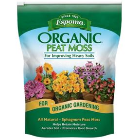 Espoma PTM8 Organic Peat Moss, 8 qt, Bag