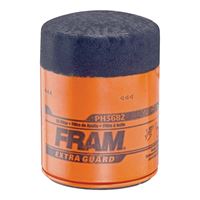 Fram PH3682 Full Flow Lube Oil Filter, 3/4- 16 Connection, Threaded, Cellulose, Synthetic Glass Filter Media 