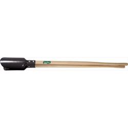 UnionTools 78002 Post Hole Digger, 10-1/4 in L Blade, Riveted Blade, HCS Blade, Hardwood Handle, 58-3/8 in OAL 