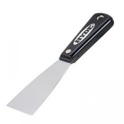 Hyde 02250 Putty Knife, 2 in W Blade, HCS Blade, Nylon Handle, Tapered Handle, 7-3/4 in OAL 