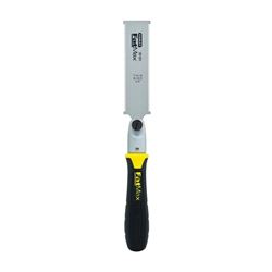 STANLEY 20-331 Pull Saw, 4-3/4 in L Blade, 22 TPI, Cushion-Grip Handle, Plastic/Rubber Handle 