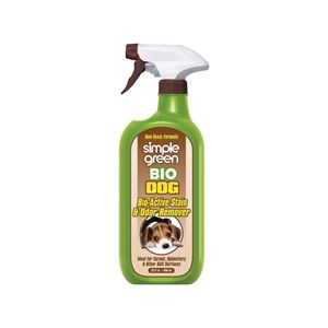 Simple Green 2010000615301 Bio Dog Stain and Odor Remover, Liquid, Fresh, 32 oz 6 Pack