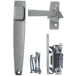 Wright Products V398 Pushbutton Latch, 3/4 to 1-1/4 in Thick Door, For: Out-Swinging Wood/Metal Screen, Storm Doors 