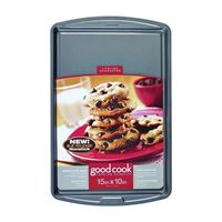 Goodcook 04021 Cookie Sheet, 15 in L, 10 in W, Steel 