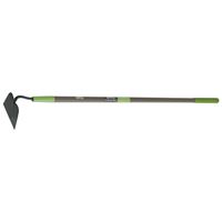 AMES 2825400 Forged Garden Hoe, 6-1/4 in W Blade, 5-1/2 in L Blade, Steel Blade, Fiberglass Handle, 57-3/8 in OAL 