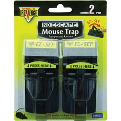 Bonide 47080 Mouse Trap, 1-3/4 in W, 2-1/4 in H 