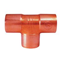 Elkhart Products 111 Series 32910 Pipe Tee, 1-1/2 in, Sweat, Copper 