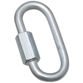 National Hardware 3150BC Series N223-016 Quick Link, 3/16 in Trade, 660 lb Working Load, Steel, Zinc