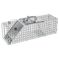 Victor 1083 Animal Trap, 7 in W, 7 in H, Spring-Loaded Door 