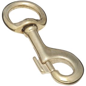 National Hardware 3172BC Series N258-608 Bolt Snap, 380 lb Working Load, Solid Bronze