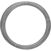 National Hardware 2568BC Series N266-999 Wire, 0.0825 in Dia, 200 ft L, 16 Gauge, 100 lb Working Load, Galvanized Steel 