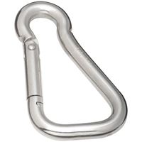 National Hardware 3166BC Series N262-410 Spring Snap, 925 lb Working Load, Stainless Steel, Zinc 