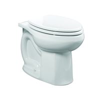 American Standard Colony Series 3251C.101.020 Flushometer Toilet Bowl, Elongated, 12 in Rough-In, Vitreous China, White 