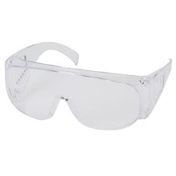 Safety Works 817691 Over-the-Glass Safety Glasses, Clear Frame 