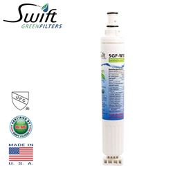 Swift Green Filters SGF-W10 Refrigerator Water Filter, 0.5 gpm, Coconut Shell Carbon Block Filter Media 