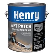 Henry Wet Patch 208R Series HE208061 Roof Cement, Black, Liquid, 3.5 gal Can