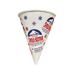 Gold Medal Sno-Kone 1060M Disposable Cup, 6 oz Cup, Wax 