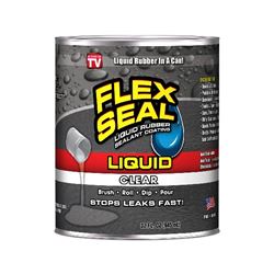 Flex Seal LFSCLRR32 Rubberized Coating, Clear, 32 oz 