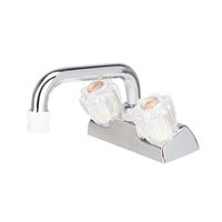 Boston Harbor PF4203A Laundry Faucet, 2-Faucet Handle, 2-Faucet Hole, ABS, Deck Mounting, 4 in Faucet Centers 