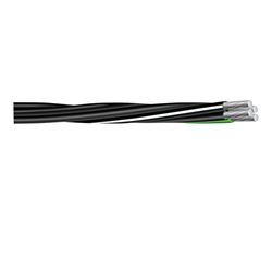 Southwire Compact Stranded 8000 4/04/04/02/0X500 Service Entrance Cable, 4 -Conductor, Aluminum Conductor, 600 V 