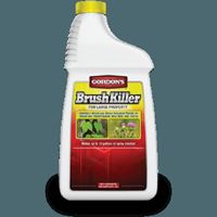 Gordons 2321862 Brush Killer, Liquid, Black/Brown, 1 qt Bottle 