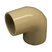 NIBCO T00110D Pipe Elbow, 3/4 in, Slip, 90 deg Angle, CPVC, 40 Schedule 