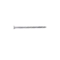 National Nail 00004152 Siding Nail, 8d, 2-1/2 in L, Steel, Galvanized, Flat Head, Round, Spiral Shank, 50 lb 