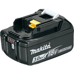 Makita BL1830B Lithium Battery, 18 V Battery, 3 Ah, 30 min Charging 