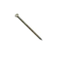 ProFIT 0054282 Finishing Nail, 12 in L, Carbon Steel, Hot-Dipped Galvanized, Flat Head, Round Shank, 50 lb 
