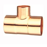 Elkhart Products 111R Series 32918 Reducing Pipe Tee, 1-1/2 x 1-1/2 x 3/4 in, Sweat, Copper 