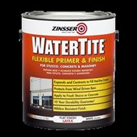 ZINSSER WATERTITE 5061 Flexible Primer and Finish, White, 1 gal Can, Pack of 2 