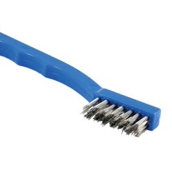 Forney 70488 Scratch Brush, 0.006 in L Trim, Stainless Steel Bristle 